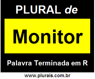 Plural de Monitor