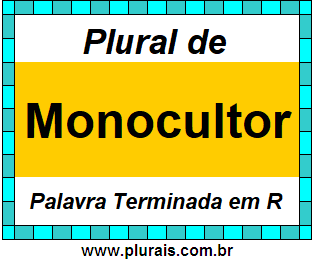 Plural de Monocultor