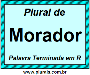 Plural de Morador