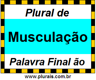 Plural de Musculação