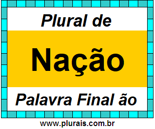 Plural de Nação