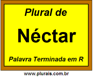 Plural de Néctar