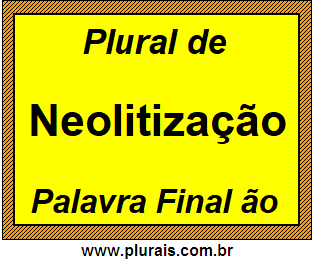 Plural de Neolitização