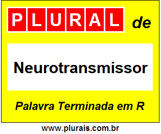 Plural de Neurotransmissor