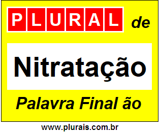 Plural de Nitratação