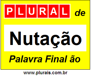 Plural de Nutação