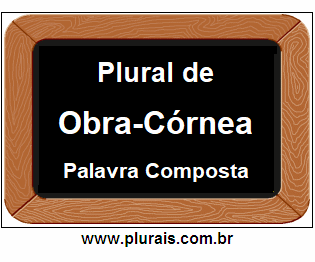 Plural de Obra-Córnea