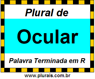 Plural de Ocular