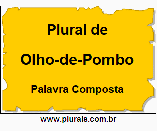 Plural de Olho-de-Pombo