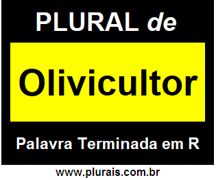 Plural de Olivicultor