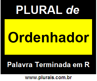 Plural de Ordenhador