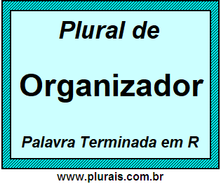 Plural de Organizador