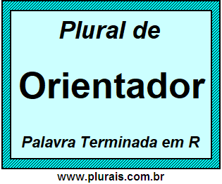 Plural de Orientador