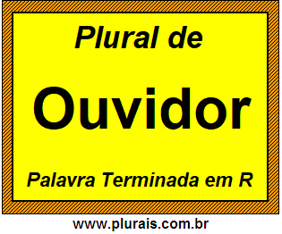 Plural de Ouvidor