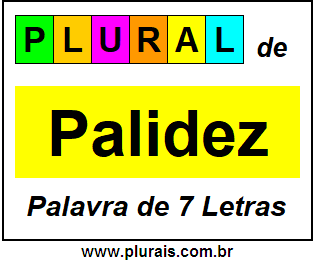 Plural de Palidez