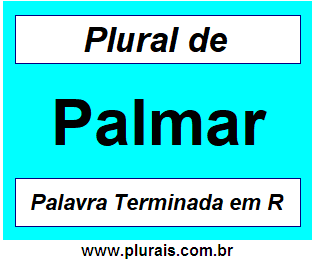 Plural de Palmar