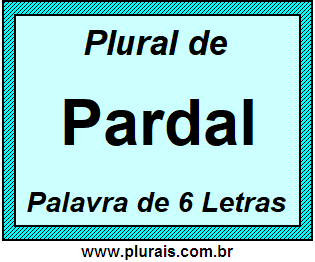 Plural de Pardal