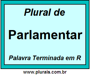 Plural de Parlamentar