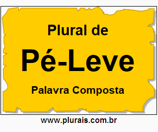 Plural de Pé-Leve