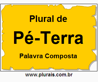 Plural de Pé-Terra