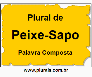 Plural de Peixe-Sapo