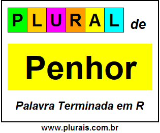 Plural de Penhor