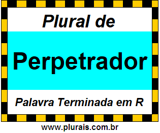 Plural de Perpetrador