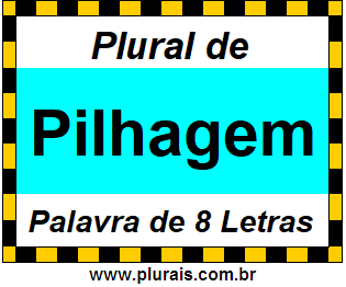 Plural de Pilhagem