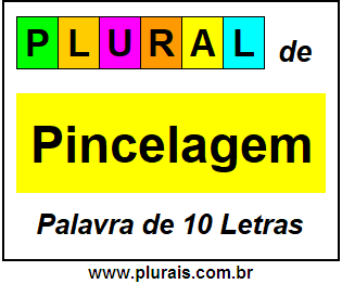 Plural de Pincelagem