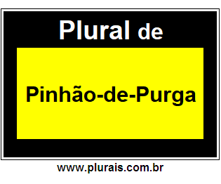 Plural de Pinhão-de-Purga