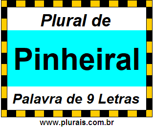 Plural de Pinheiral