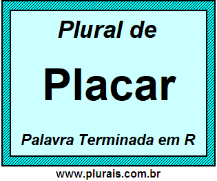 Plural de Placar