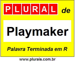 Plural de Playmaker