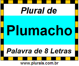 Plural de Plumacho