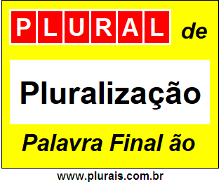 Plural de Pluralização