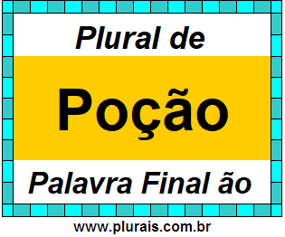 Plural de Poção