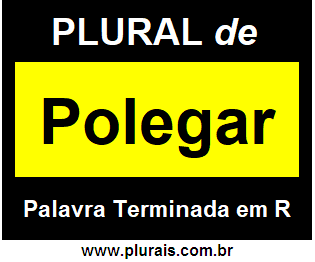 Plural de Polegar