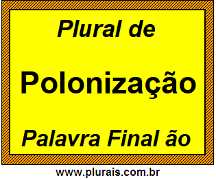 Plural de Polonização