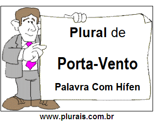 Plural de Porta-Vento