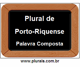 Plural de Porto-Riquense