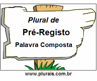 Plural de Pré-Registo