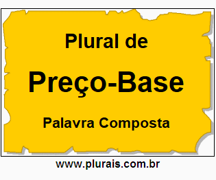 Plural de Preço-Base