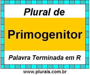 Plural de Primogenitor