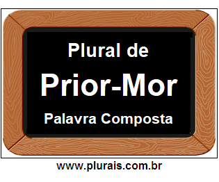 Plural de Prior-Mor