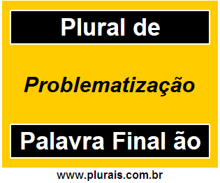 Plural de Problematização