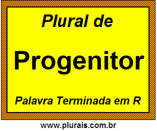 Plural de Progenitor