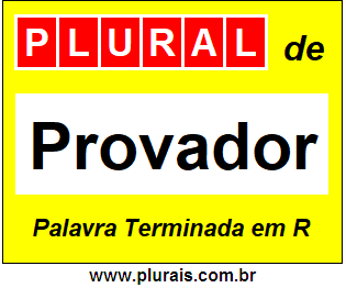 Plural de Provador