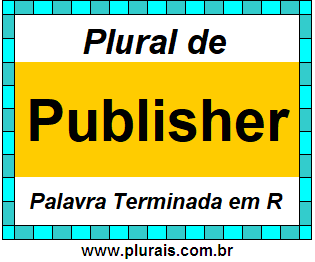 Plural de Publisher