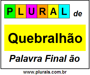 Plural de Quebralhão