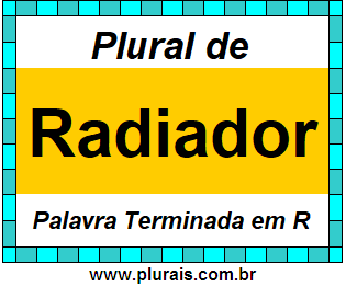 Plural de Radiador